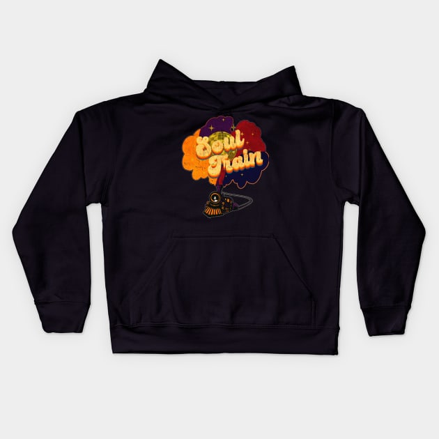 the train of soul Kids Hoodie by koepoefan